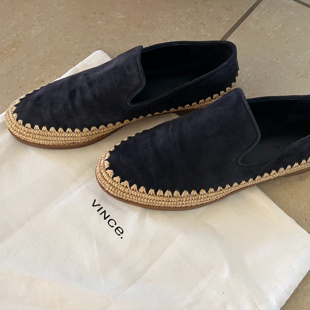 Vince Suede Espadrilles - Size 7